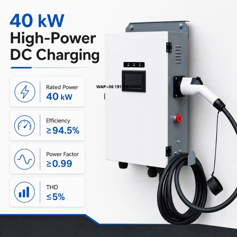 Fast Ev Charger - Stacje ładowania montowane na podłodze Stacja