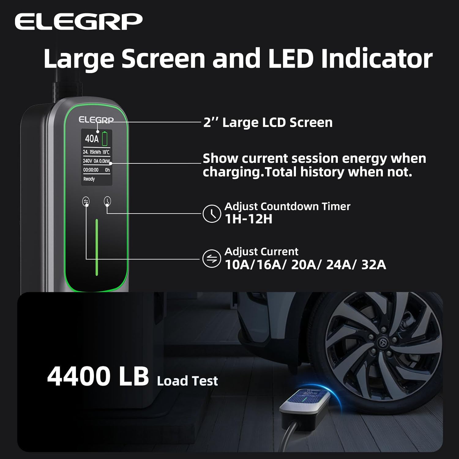 ELEGRP 32 Amp Przenośna ładowa – Portable Ev Charger recenzja i cena