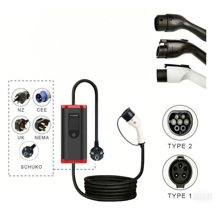 Przenośna ładowarka EV 7 kW ty – Type 2 Charger recenzja i cena